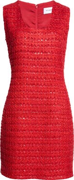 ST. JOHN Tweed Sheath Dress