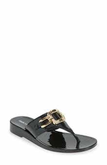 KARL LAGERFELD PARIS Vardice Flat Sandal