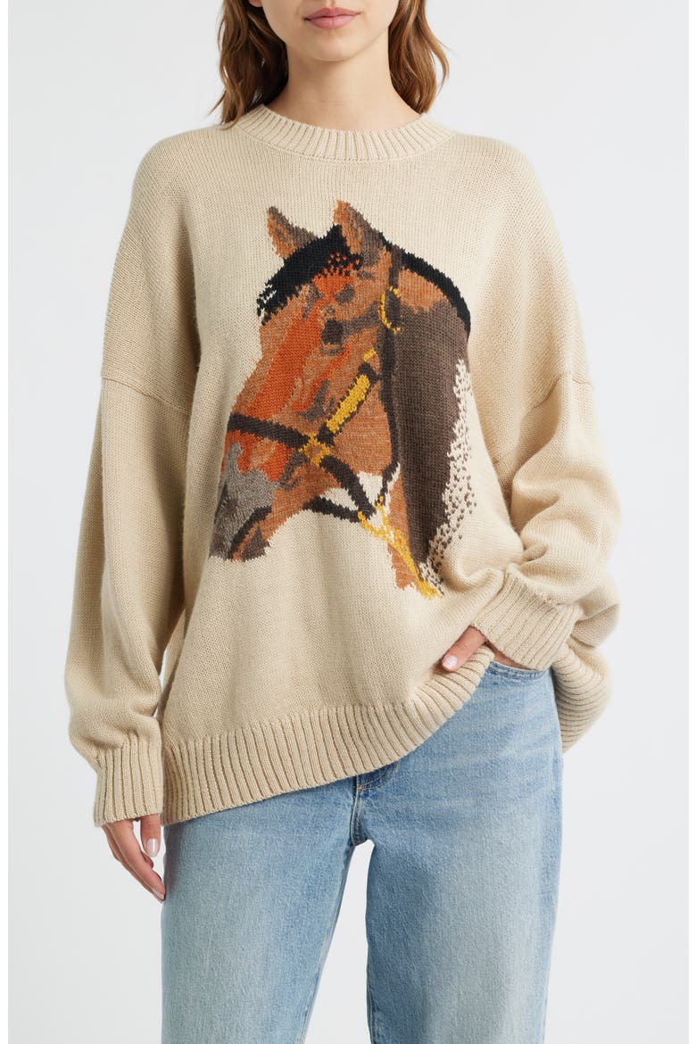 The Stable Pullover, Main, color, NATURAL