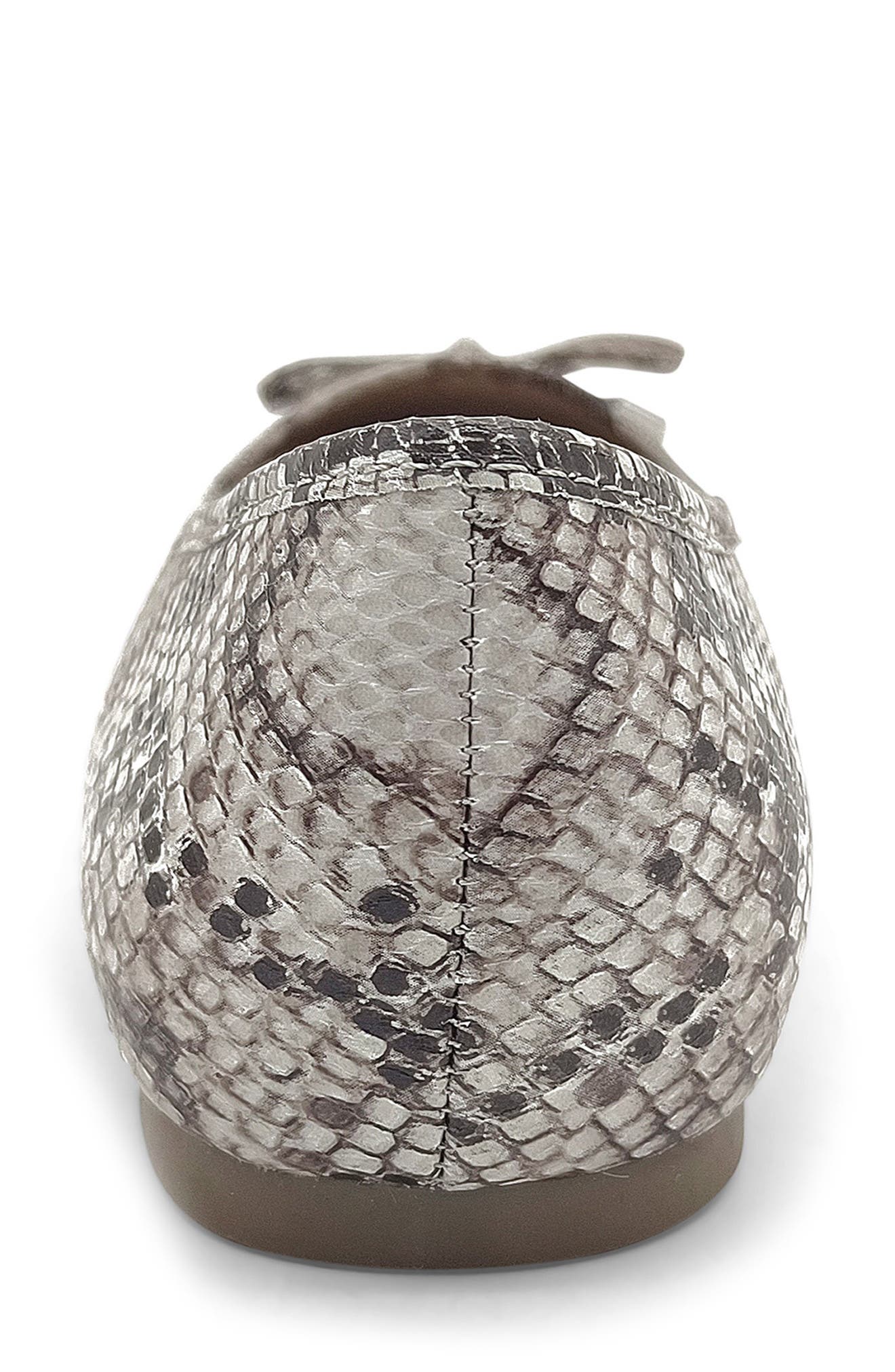 Reaction Kenneth Cole Elstree Ballet Flat, Alternate, color, Natural Snake