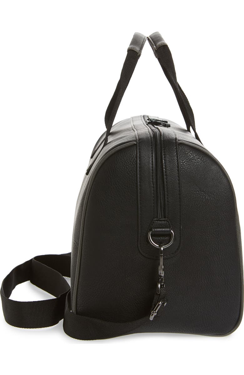 Ted Baker London Berman Faux Leather Duffel Bag, Alternate, color,