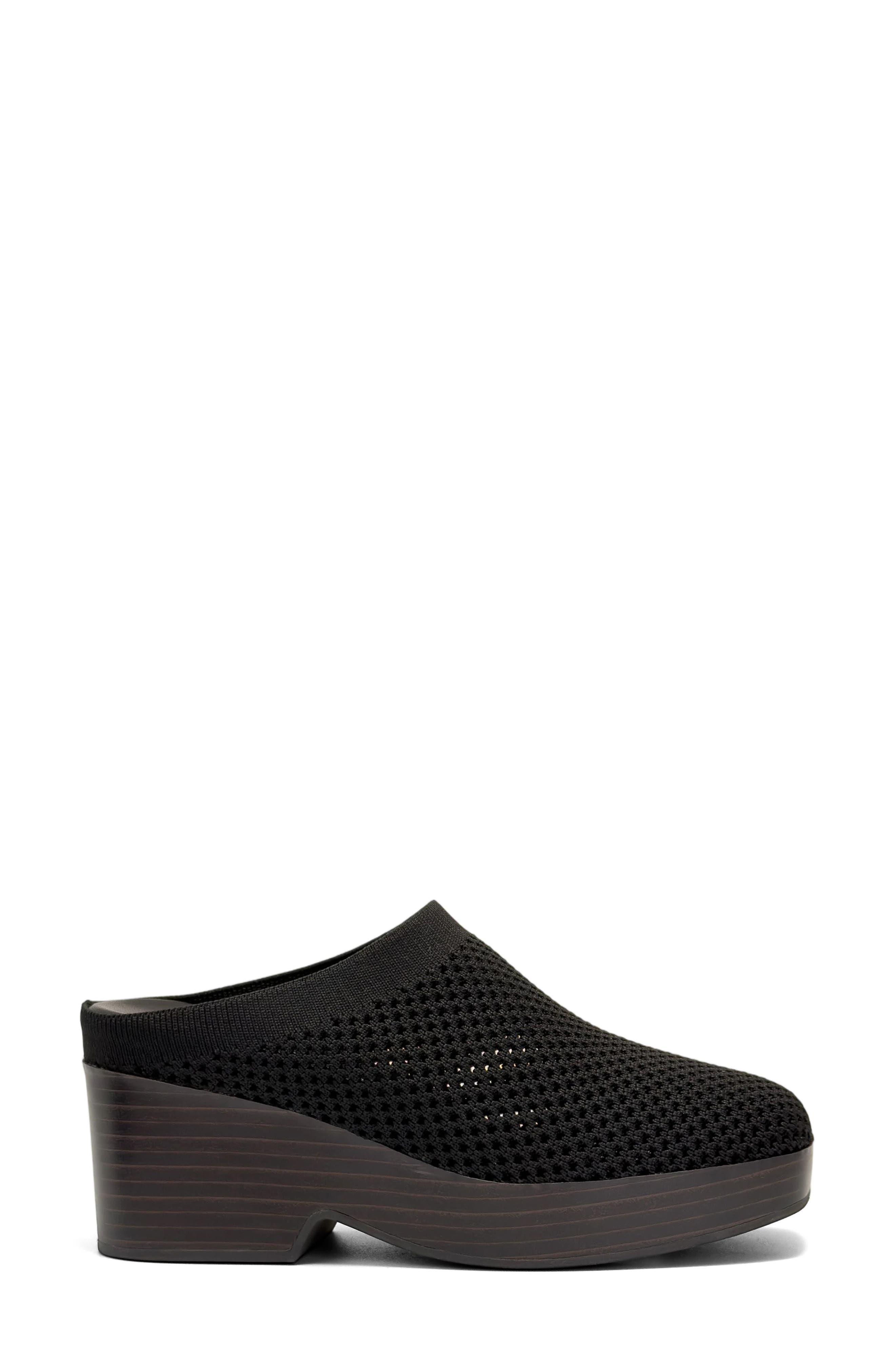 Aerosoles Colombo Mesh Platform Clog, Alternate, color, Black Open Knit