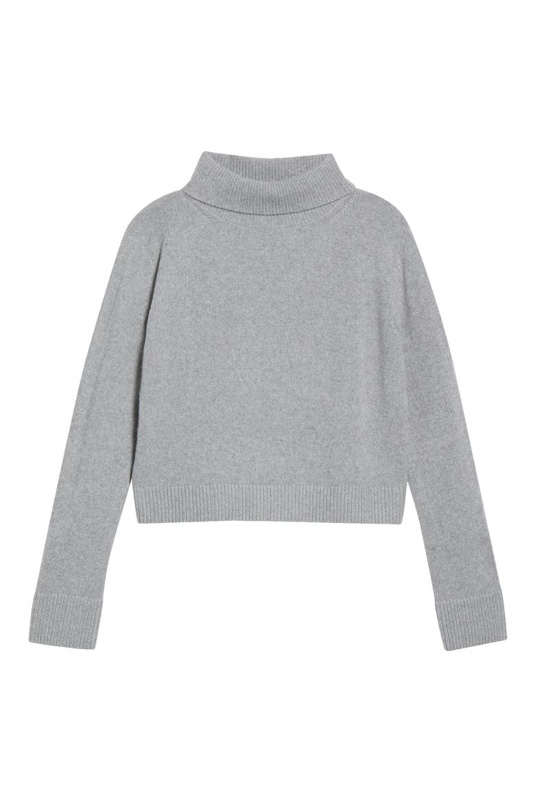 Aria Recycled Cashmere & Recycled Wool Turtleneck Sweater, Main, color, HUSKY