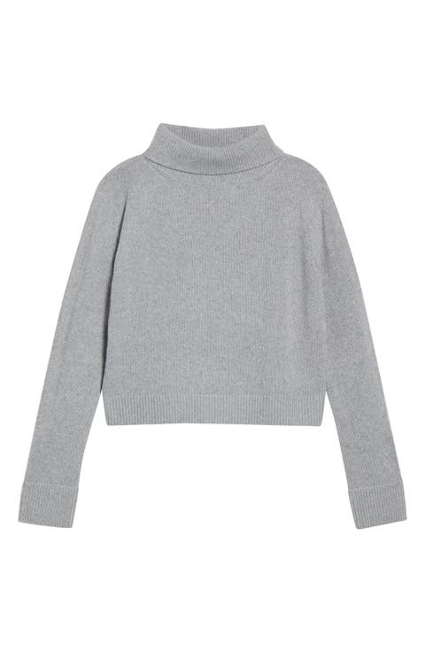 Aria Recycled Cashmere & Recycled Wool Turtleneck Sweater