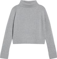Reformation Aria Recycled Cashmere & Recycled Wool Turtleneck Sweater