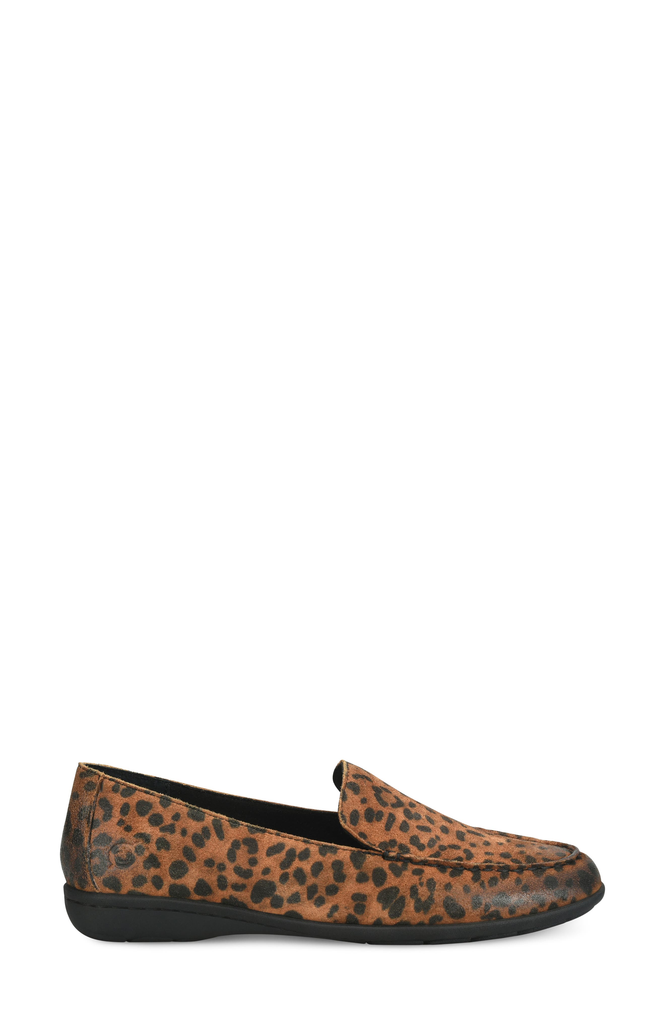 Fawn Loafer, Alternate, color, NATURAL LEOPARD SUEDE