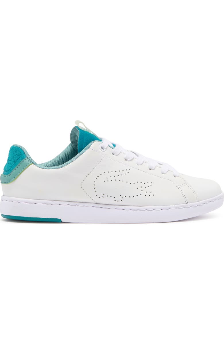 Lacoste Carnaby Leather Fashion Sneaker, Alternate, color,