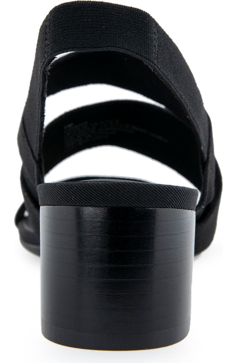 Aerosoles Chara Woven Block Heel Sandal - Multiple Widths Available, Alternate, color, Black Elastic