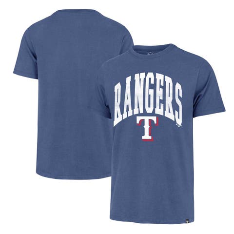 Men's '47 Royal Texas Rangers Win Win Franklin T-Shirt