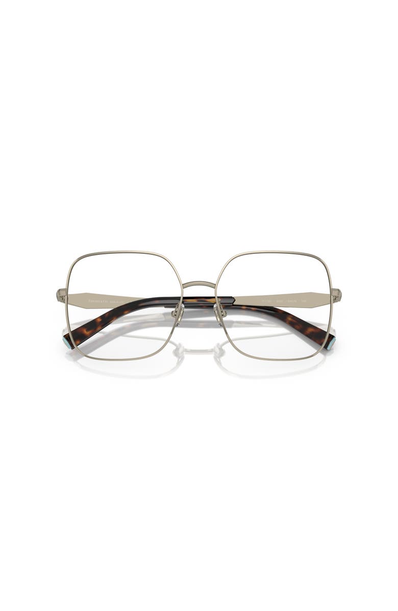 Tiffany & Co. 54mm Square optical glasses, Alternate, color, Gold