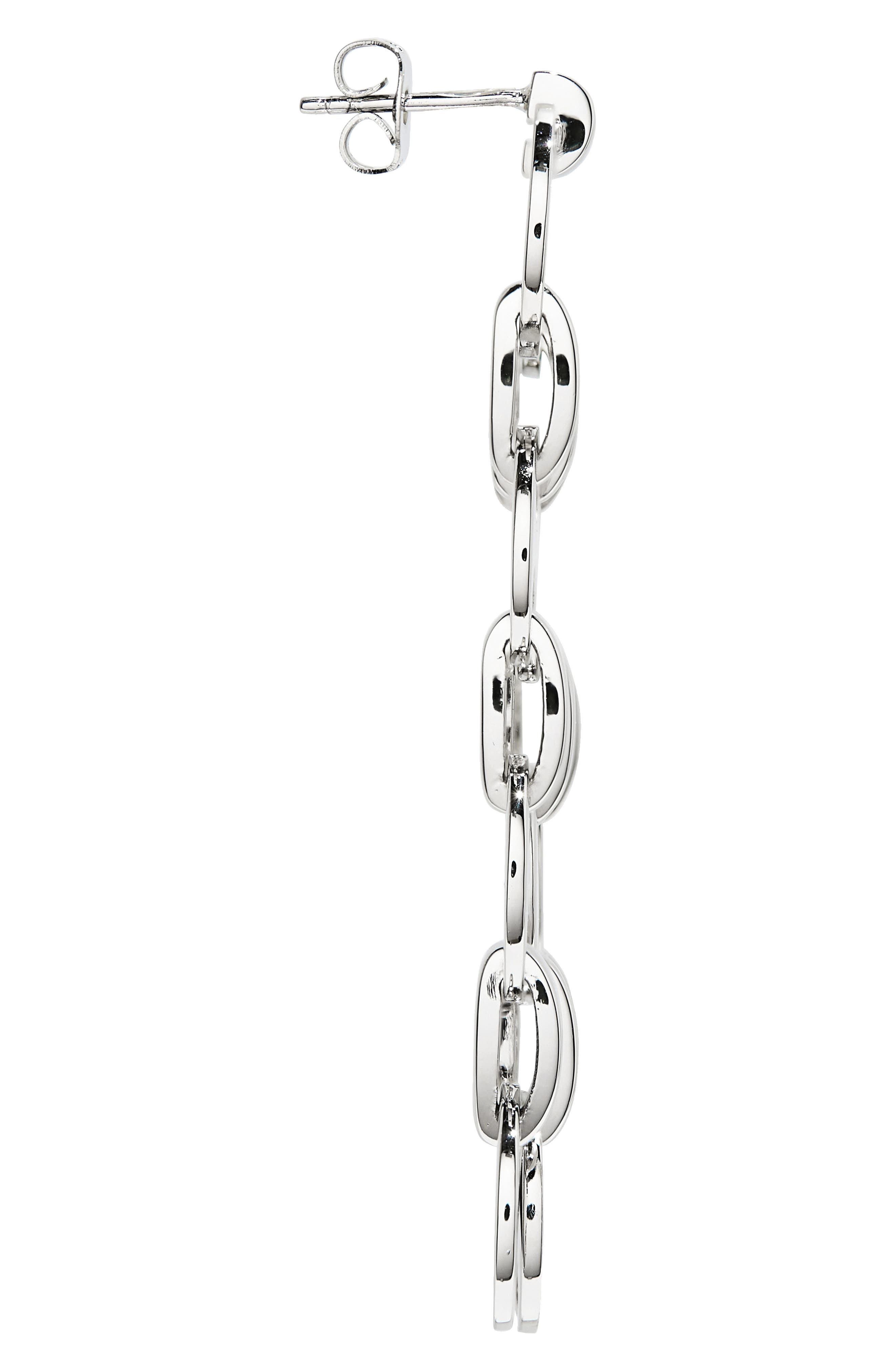 Rabanne Eight Nano Three-Column Earrings (Women) | Nordstrom