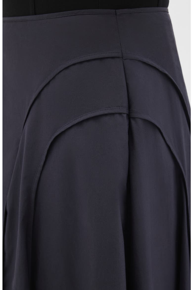 Seamed Full Skirt, Alternate, color, Midnight