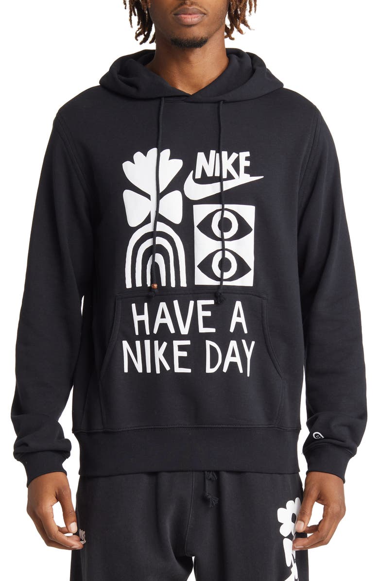 Nike Sportswear French Terry Pullover Hoodie, Main, color, 