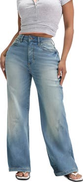 Cotton On Women's Curvy Stretch Wide Jean