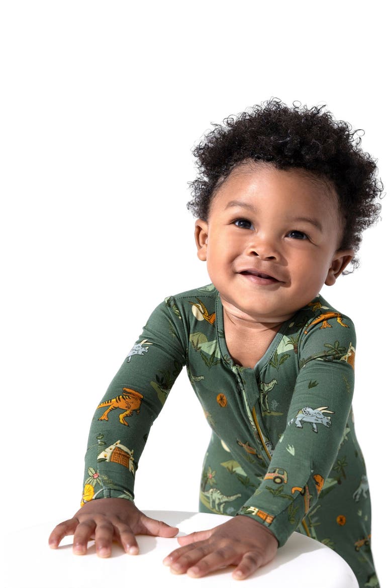 Baby Jurassic Park Safari Convertible Footie, Alternate, color, Jurassic Park: Safari