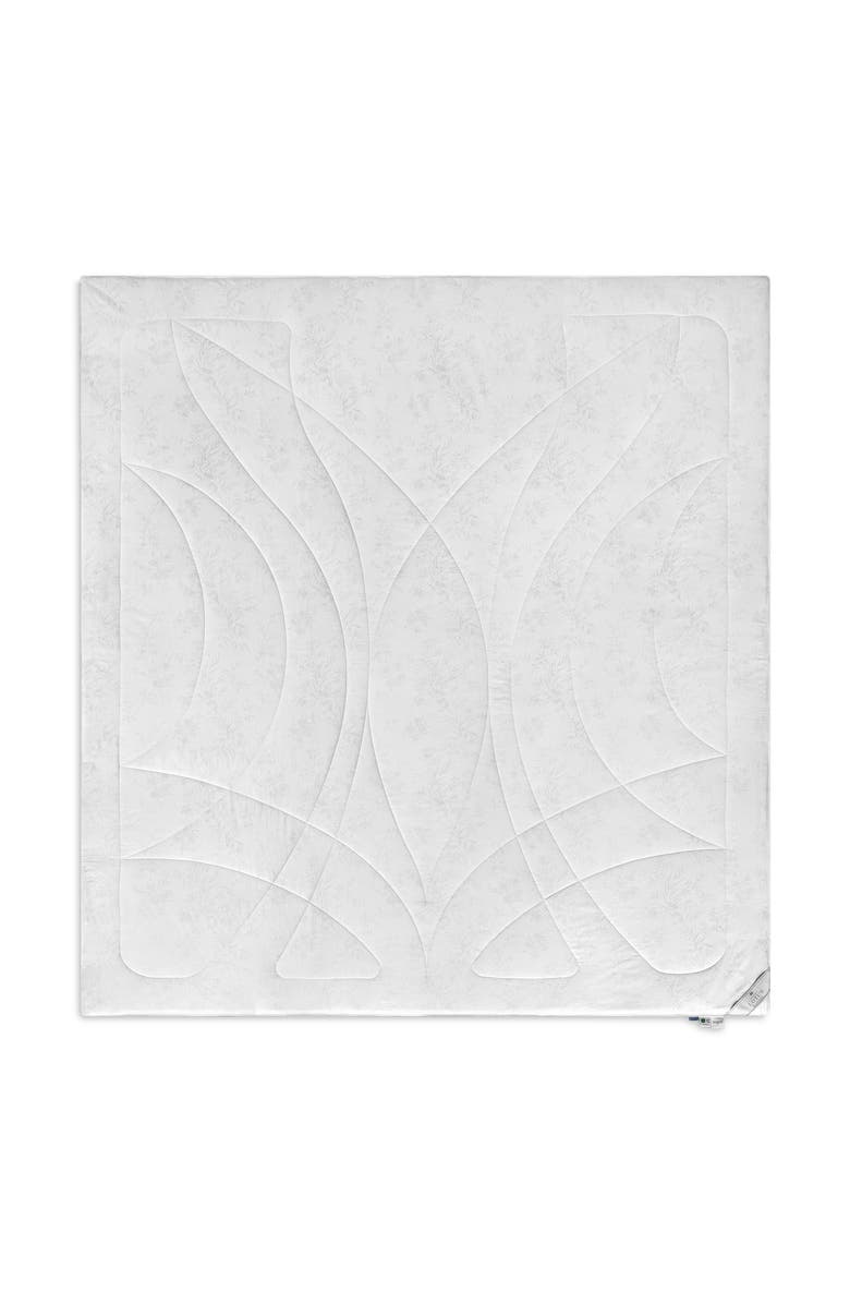 Togas Lotus linen silk comforter, Alternate, color, White