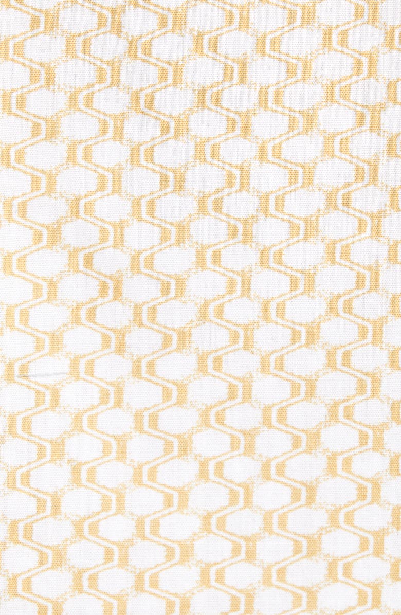 Club Monaco Slim Fit Honeycomb Print Button-Down Shirt, Alternate, color, 