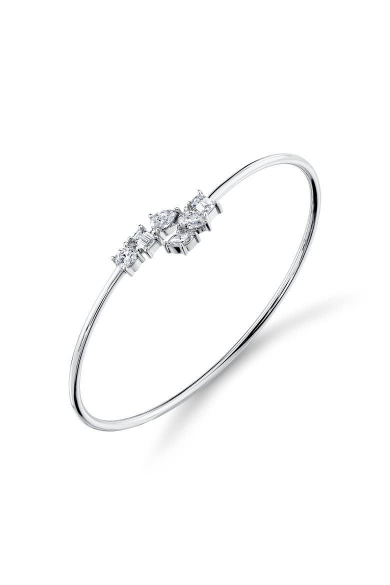 Montage Bypass Cuff, Alternate, color, White Gold