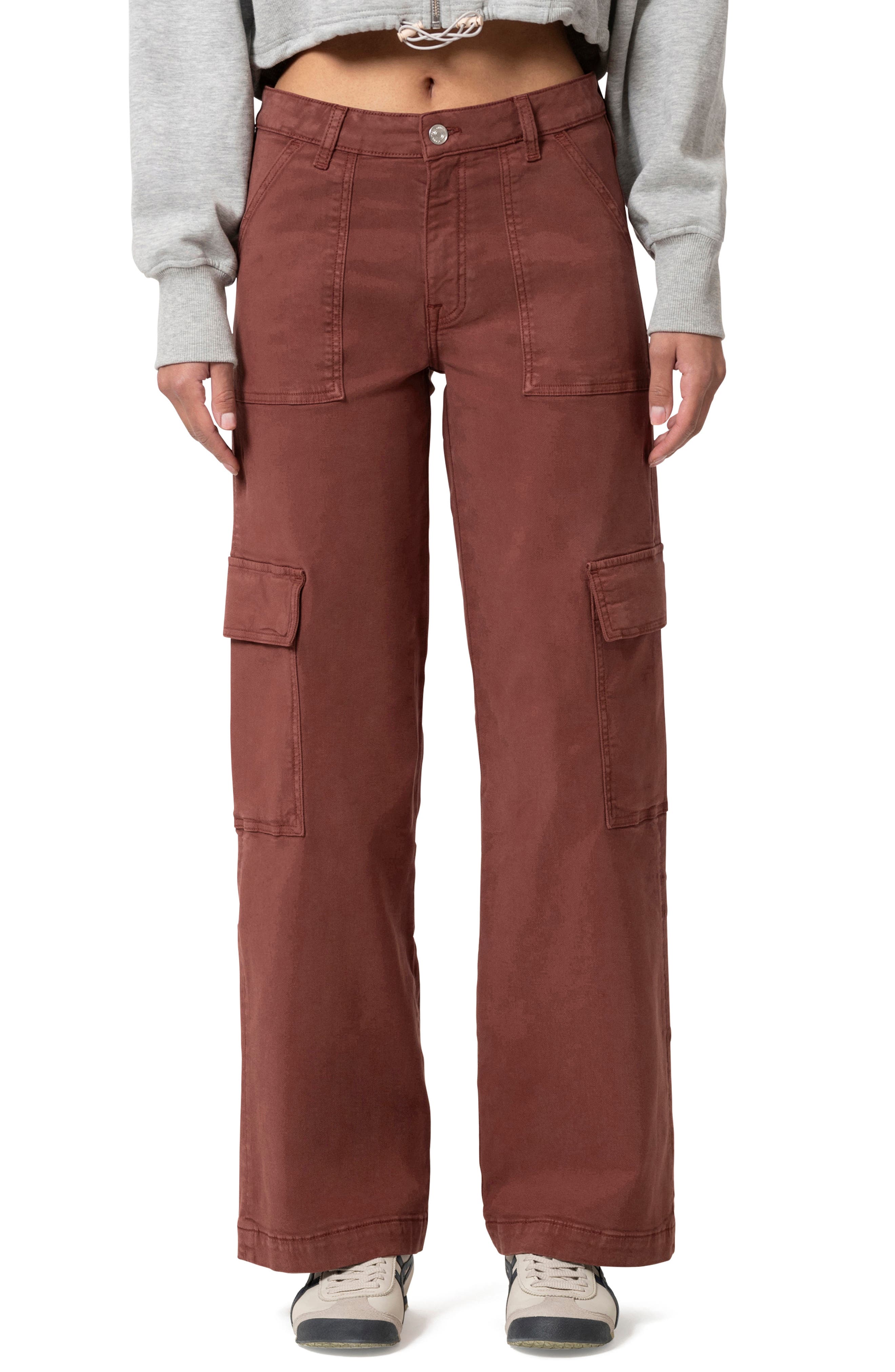 Mavi Jeans Alva High Waist Straight Leg Cargo Pants