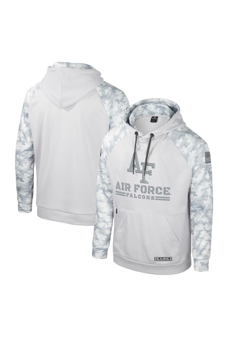 COLOSSEUM Men's Colosseum Gray Air Force Falcons OHT Military ...
