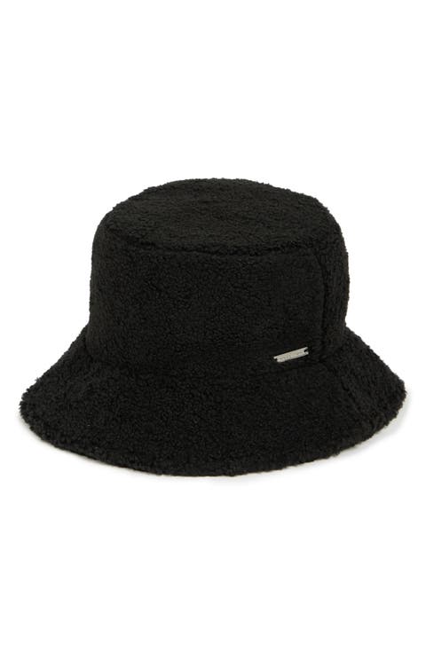 Faux Shearling Bucket Hat