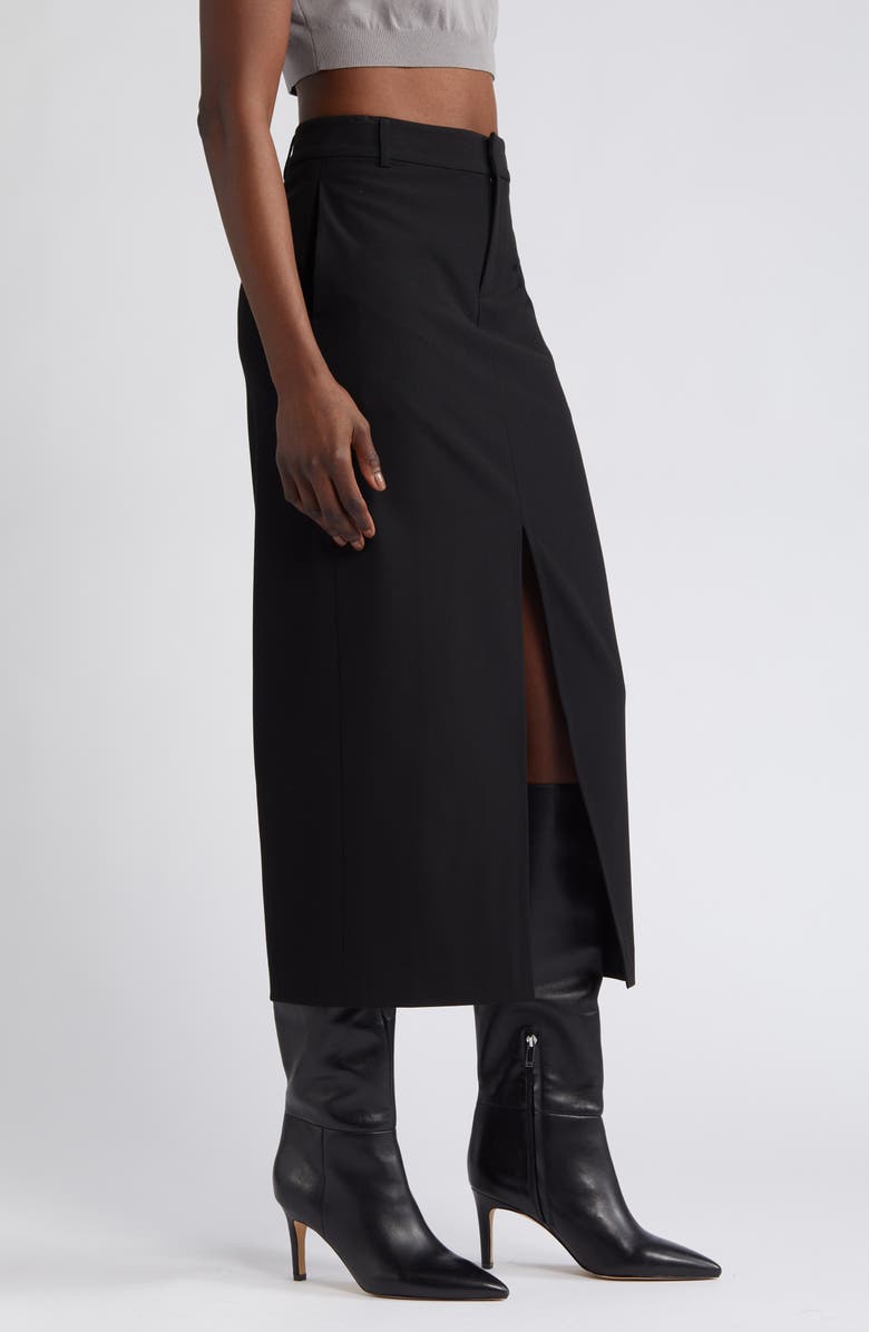 Open Edit Suited Midi Column Skirt, Alternate, color,