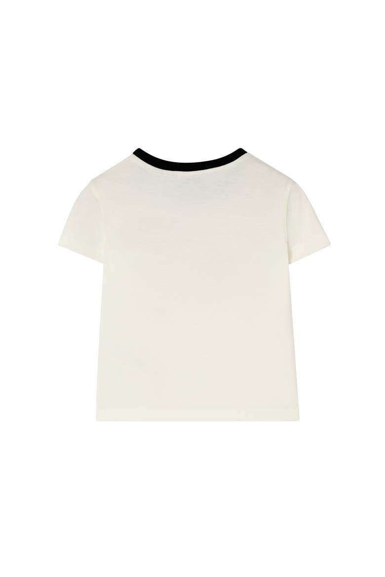 Rhinestone Daisy Cotton T-shirt, Alternate, color, Chalk white