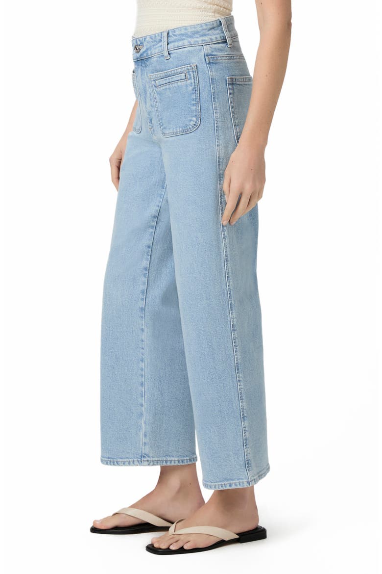 Sasha High Waist Ankle Wide Leg Jeans, Alternate, color, OLEVIA