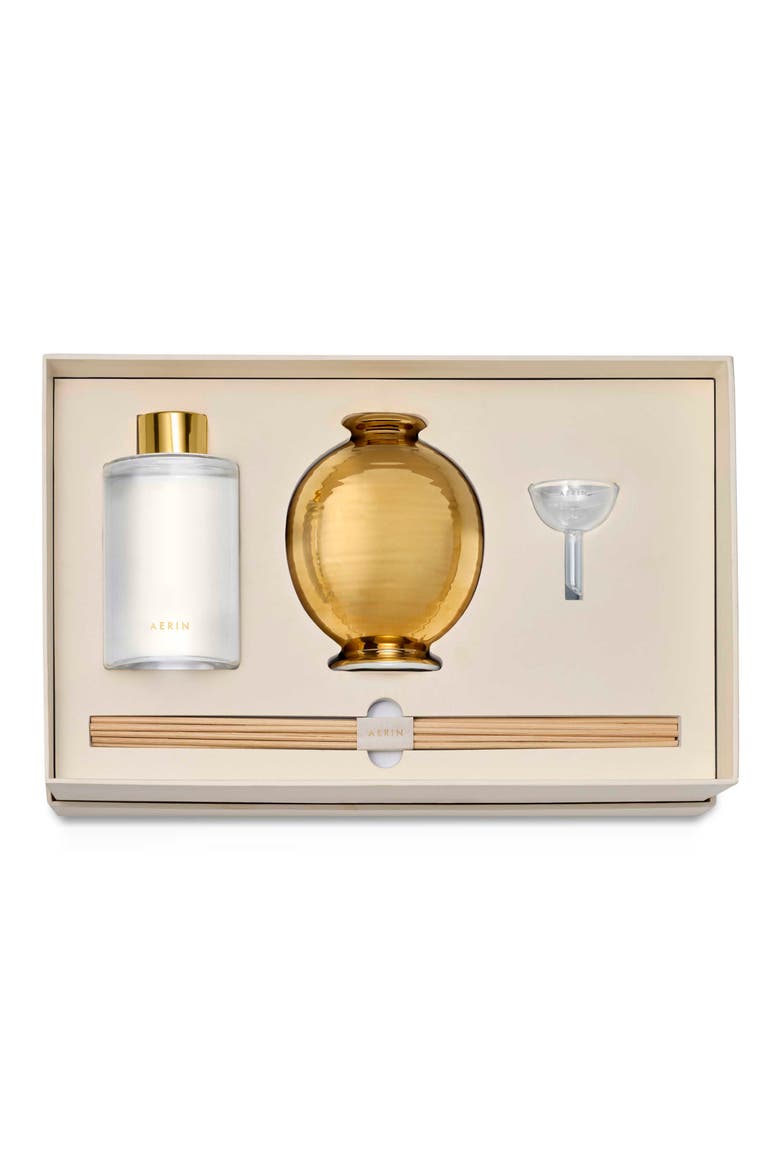Siena L'Ansecoy Orange Blossom Diffuser Set, Main, color, GOLD