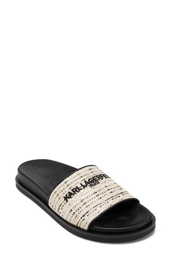 Karl Lagerfeld Paris Hazlet Slide Sandal