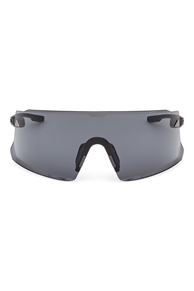120mm Shield Sports Sunglasses, Main, color, MATTE BLACK / SMOKE