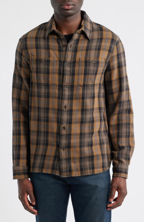 Ag Mason Plaid Flannel Button-up Shirt In Multi