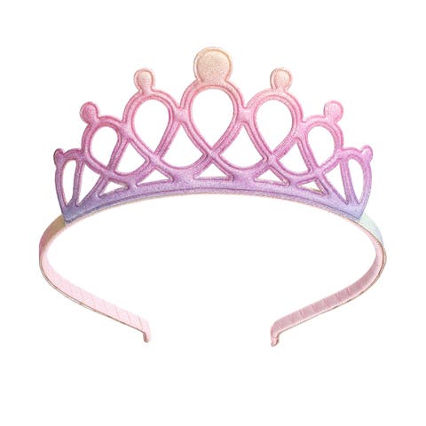Pastel Rainbow Tiara Headband (Toddler & Little Kid)