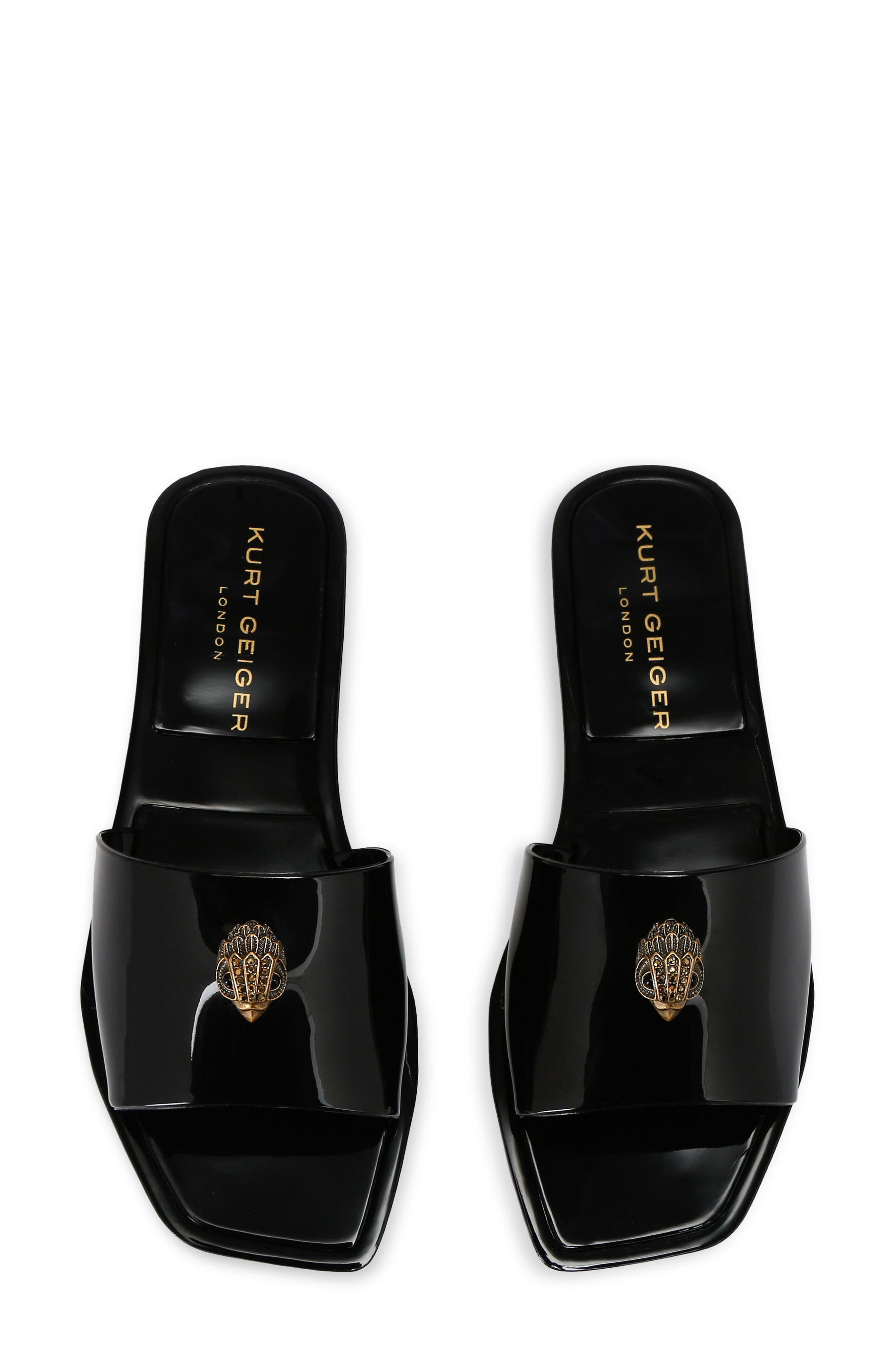 Kurt Geiger London Maddison Slide Sandal, Alternate, color, Black