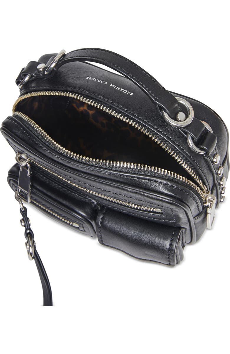 Rebecca Minkoff Jett Mini Boxy Leather Crossbody, Alternate, color,