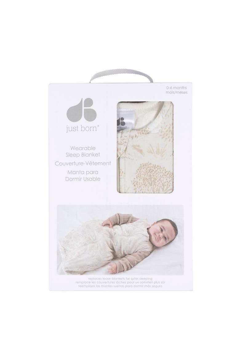 Tan Sleeveless Wearable Blanket, Alternate, color, Nature