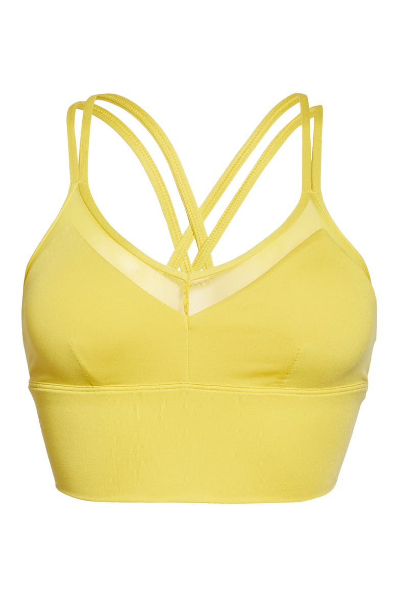Sneak Long Bra, Alternate, color, SULPHUR