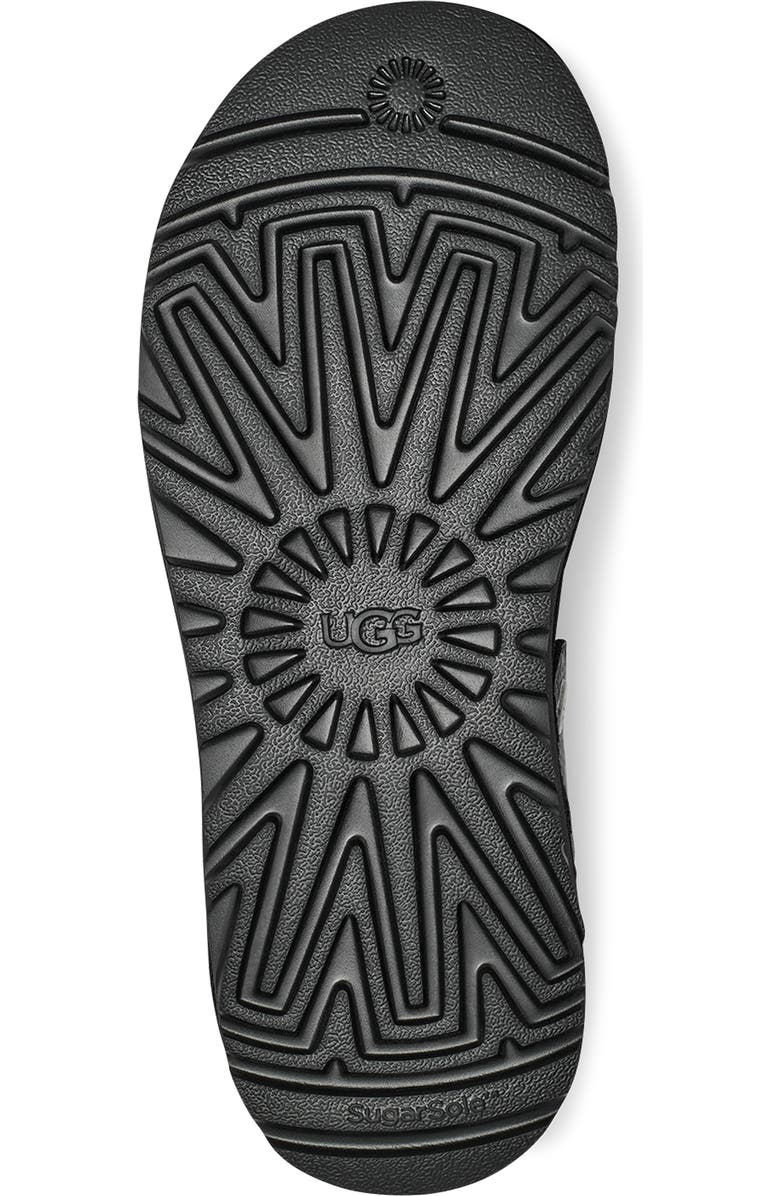 UGG<sup>®</sup> Goldencoast Water Repellent Slingback Clog, Alternate, color, Black