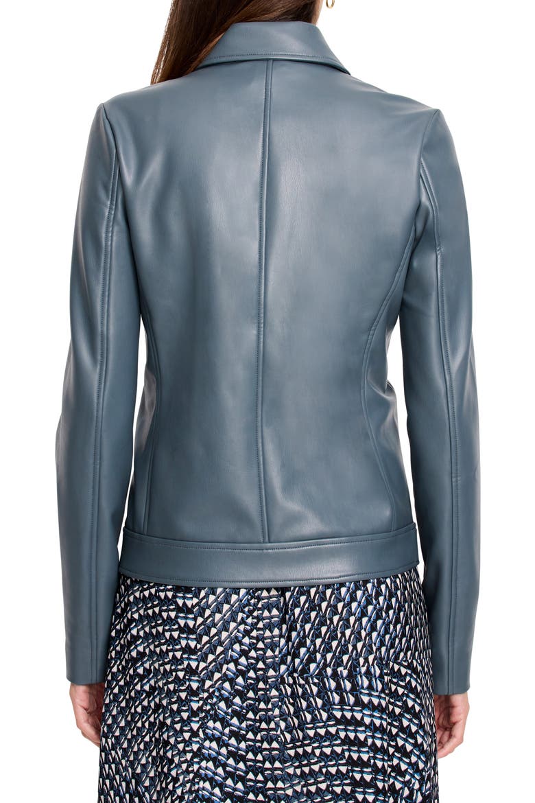 Downtown Faux Leather Jacket, Alternate, color, PATINA