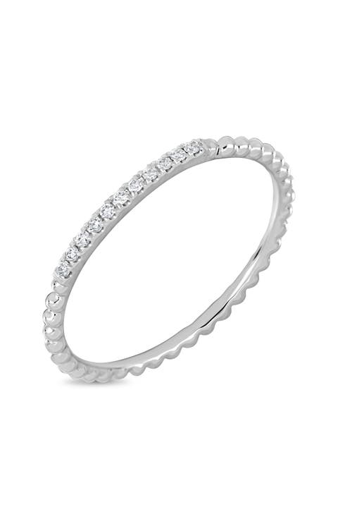 Mykonos Diamond Stacking Rin