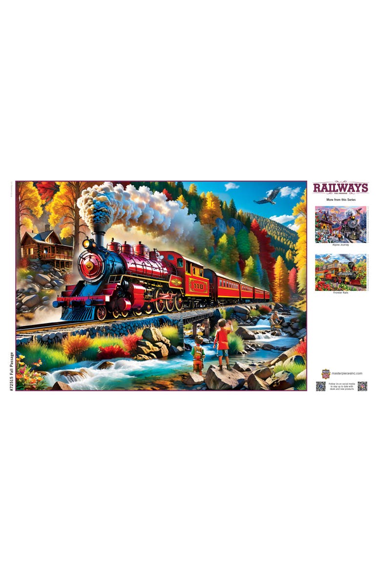 Fall Passage 1000 Piece Jigsaw Puzzle, Alternate, color, Multicolor