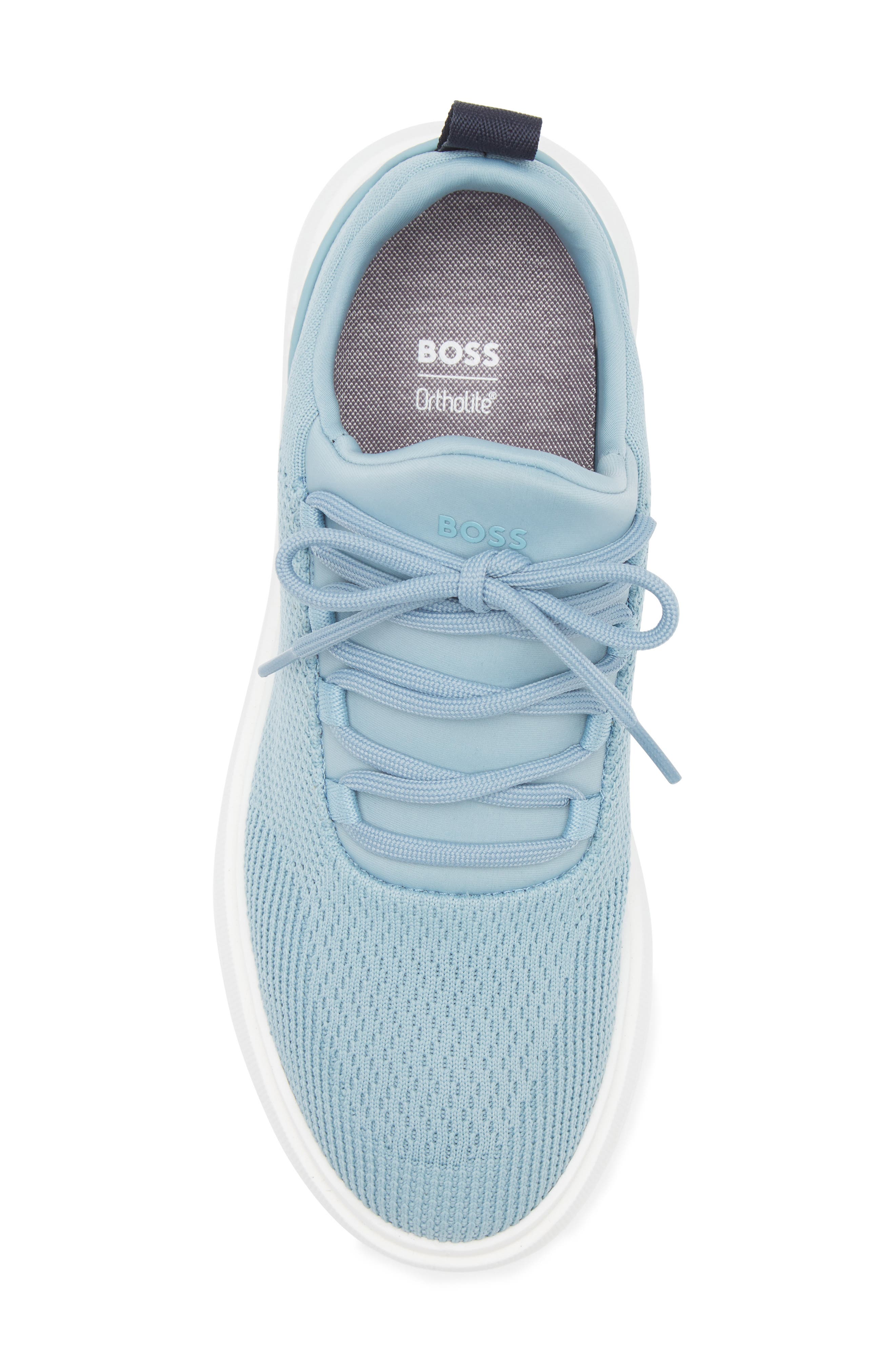 BOSS Bulton Runn Sneaker, Alternate, color, Turquoise
