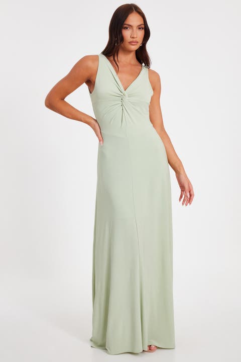 Reversible ITY Cowl Maxi Dress