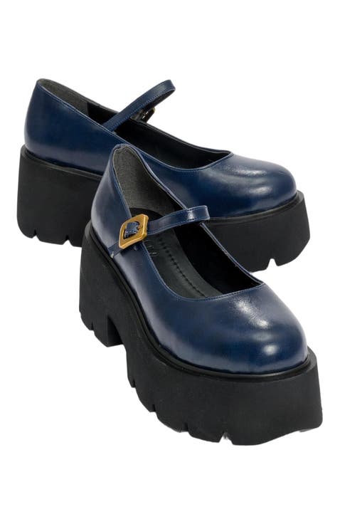 Linley Platform Mary Jane Shoes (Women)