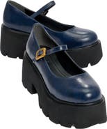 Prologue Shoes Linley Platform Mary Jane Shoes