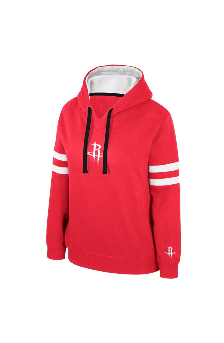 Stadium Essentials Women's Stadium Essentials Red Houston Rockets Road Game Pullover Hoodie, Alternate, color, Red
