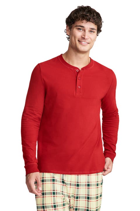 Men's Fam Jams Long Sleeve Henley