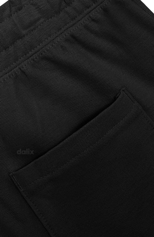 Dalix Mens Lil Alien Midweight Gym Short In Black