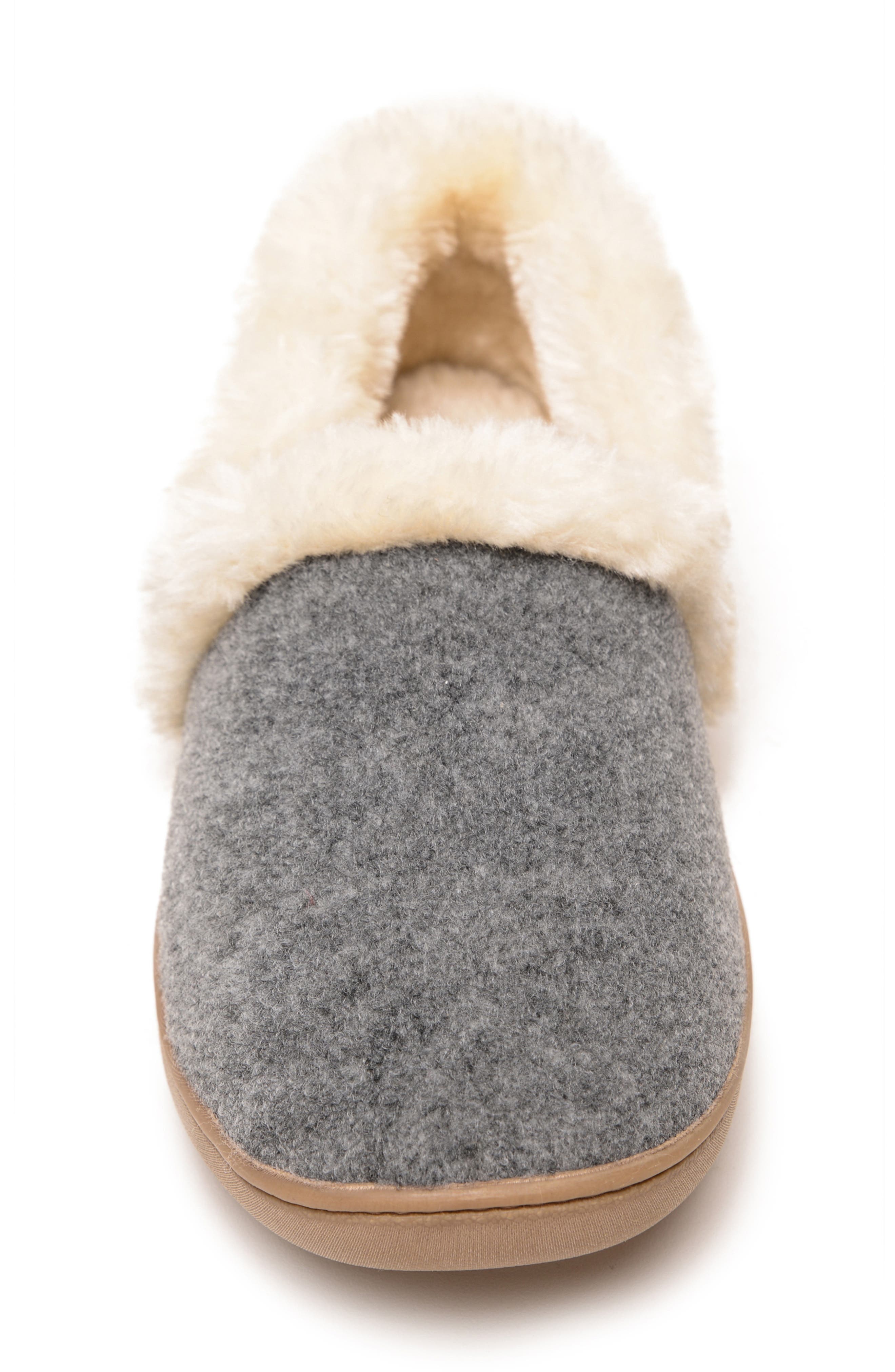 Minnetonka Dina Slipper, Alternate, color, Grey