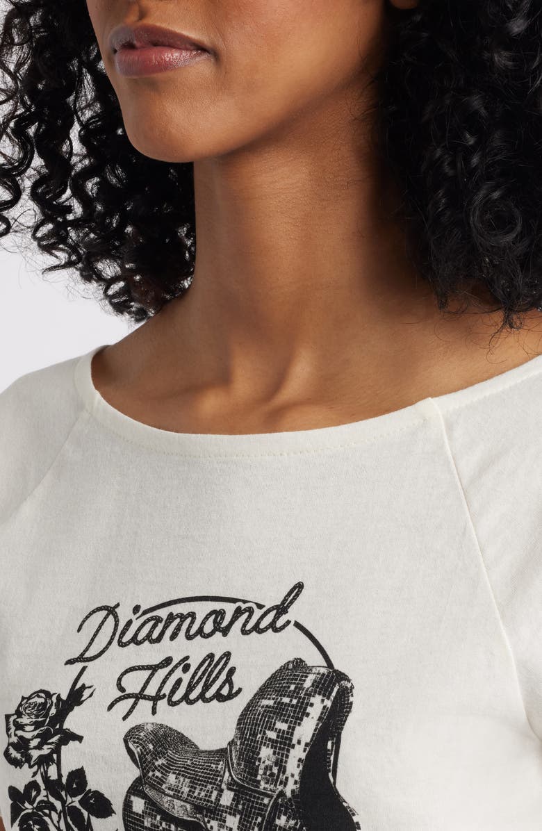 GOLDEN HOUR Diamond Hills Fort Worth Cotton Graphic T-Shirt, Alternate, color, Marshmallow